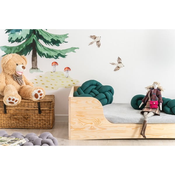Dětská postel z borovicového dřeva Adeko Pepe Frida, 80 x 200 cm-image-2