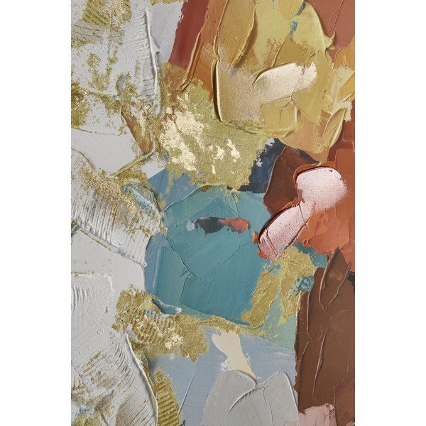 Tištěný/s ručně malovanými prvky obraz na plátně 80x80 cm Crown – Bizzotto-image-1