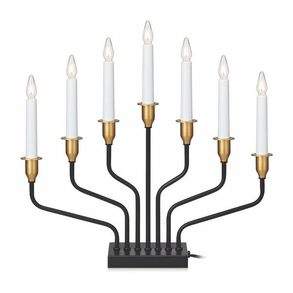 Černá vánoční světelná dekorace Brosa – Markslöjd