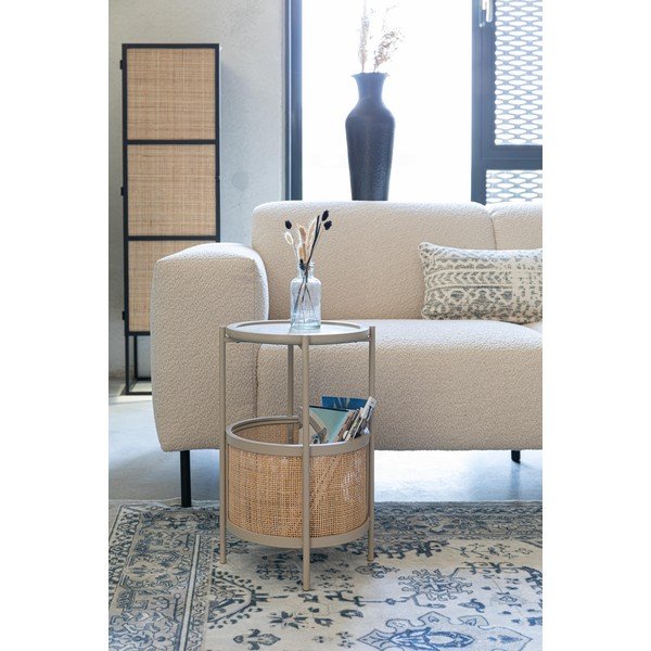 Kulatý odkládací stolek ø 30 cm Makoto – White Label-image-1