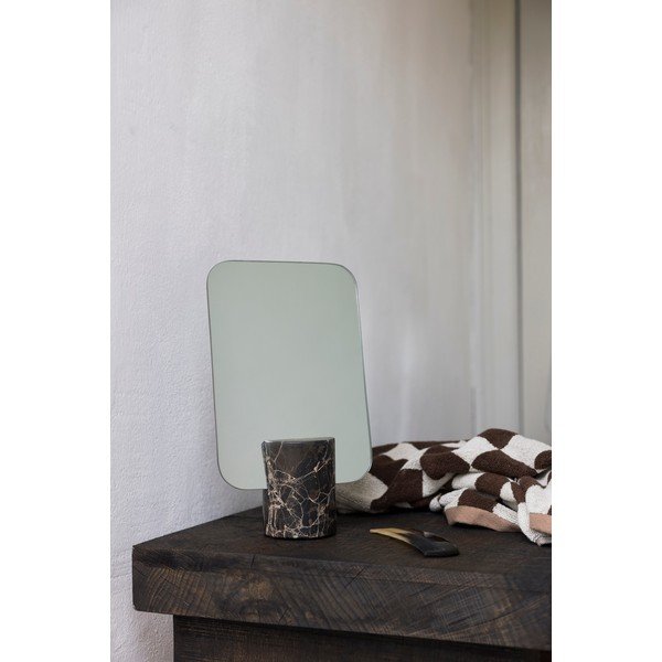 Kosmetické zrcadlo 18x30 cm Marble  – Mette Ditmer Denmark-image-1