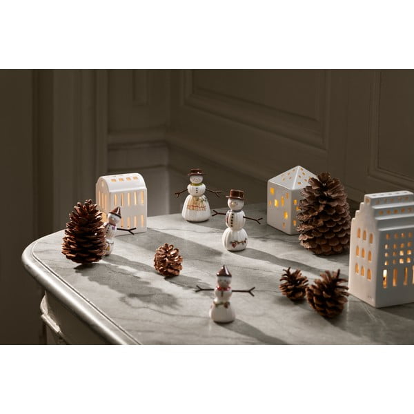 Porcelánová vánoční figurka (výška 9 cm) Hammershøi Snowwife – Kähler Design-image-3