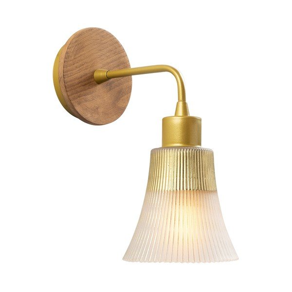 Nástěnné svítidlo ve zlaté barvě Foca – Opviq lights-image-1