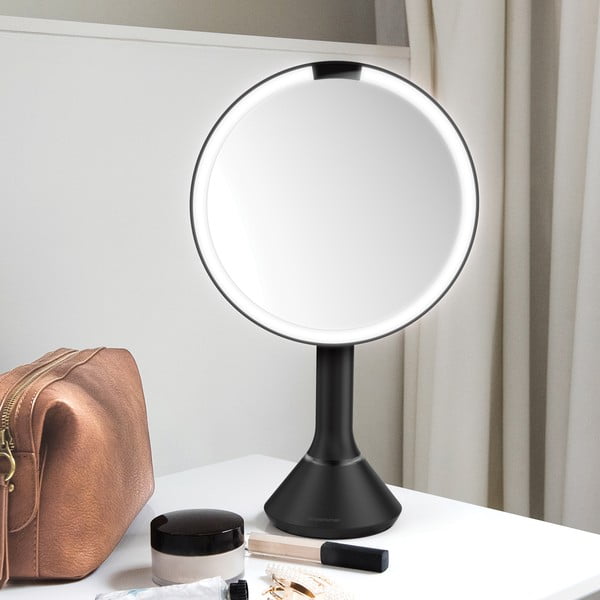 Kosmetické zvětšovací zrcadlo s osvětlením (5x) ø 20 cm Sensor – simplehuman-image-1