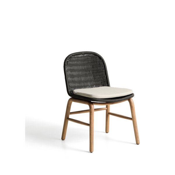Tmavě šedá zahradní židle Alipa – Kave Home-image-3