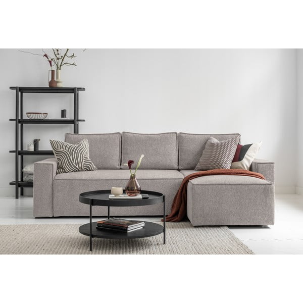 Béžová rozkládací rohová pohovka (variabilní) Brave Dave – Miuform-image-4