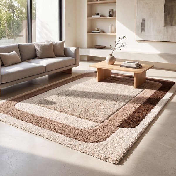 Růžový/béžový koberec 80x150 cm Ember – Universal-image-1