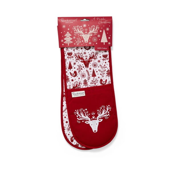Bavlněná kuchyňská chňapka Cooksmart ® A Nordic Christmas-image-1