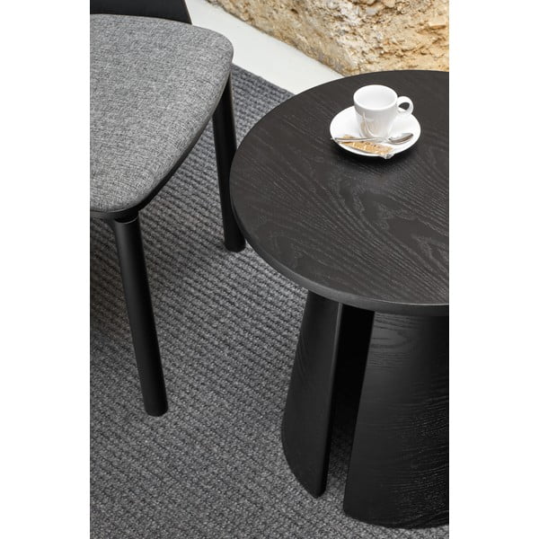 Černý odkládací stolek Teulat Cep, ø 50 cm-image-2