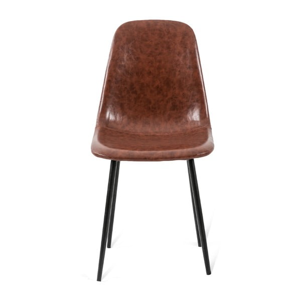 Sada 2 hnědých jídelních židlí Bonami Essentials Lissy-image-1