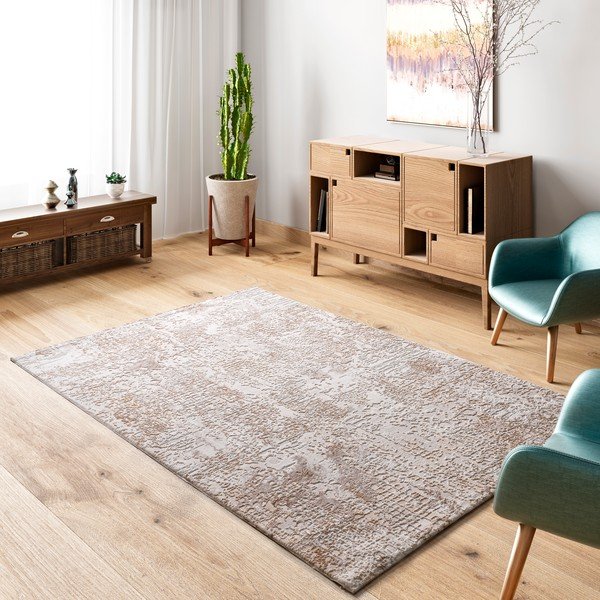 Béžový koberec 115x170 cm Oris – Universal-image-1