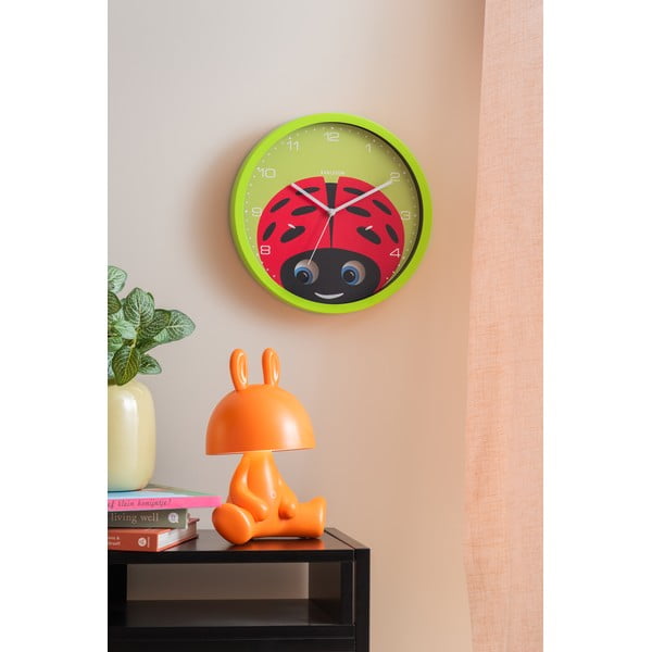 Dětské hodiny ø 31 cm Peekaboo Ladybug – Karlsson-image-1