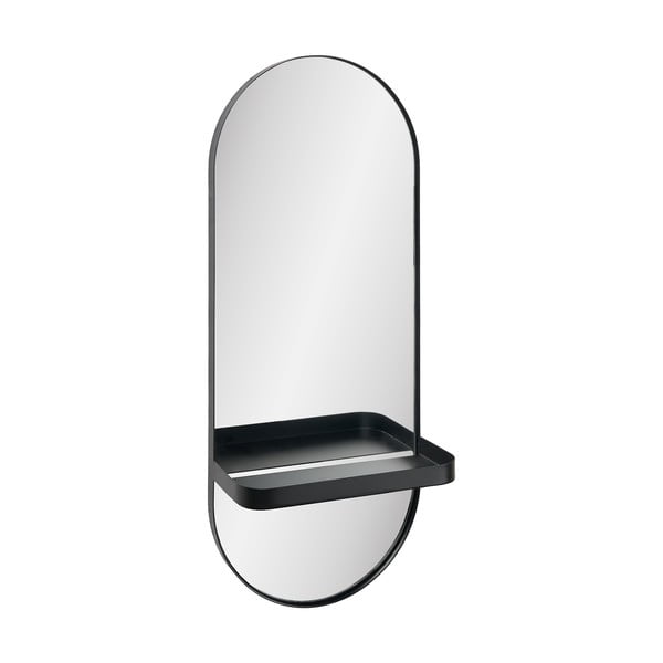 Nástěnné zrcadlo s poličkou  25x60 cm Olbia – House Nordic-image-2