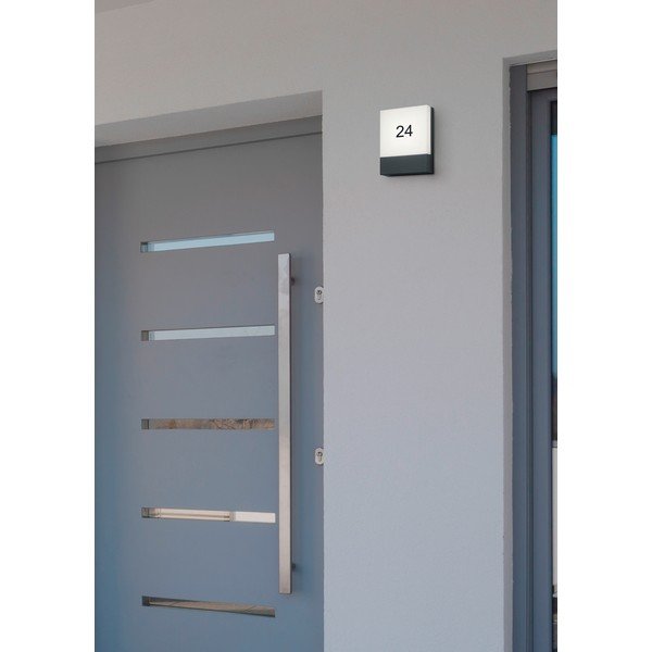 LED nástěnné venkovní svítidlo (výška 20 cm) Pecos – Trio-image-1