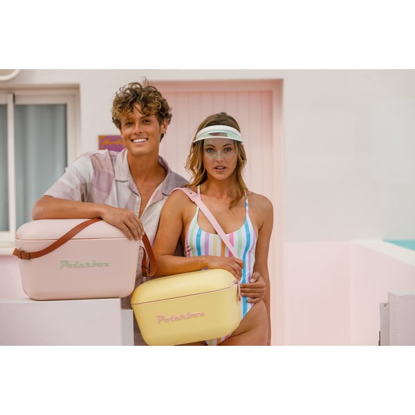 Tmavě zelený chladicí box 12 l Classic Black – Polarbox-image-1