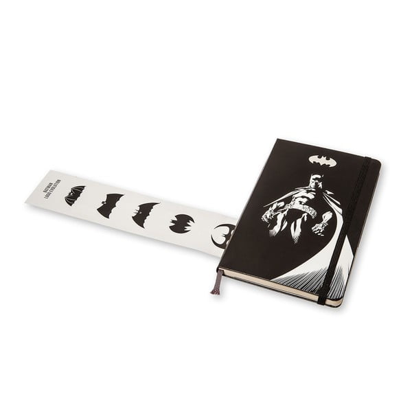 Velký černý zápisník Moleskine Batman, bez linek-image-3