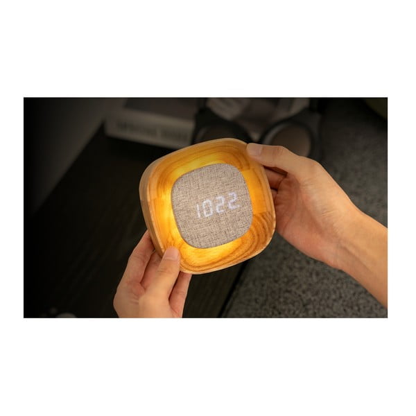 Digitální budík Lumos Ash – Gingko-image-4