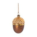 Skleněná ručně vyrobená vánoční ozdoba ø 6 cm Acorn – Sass & Belle