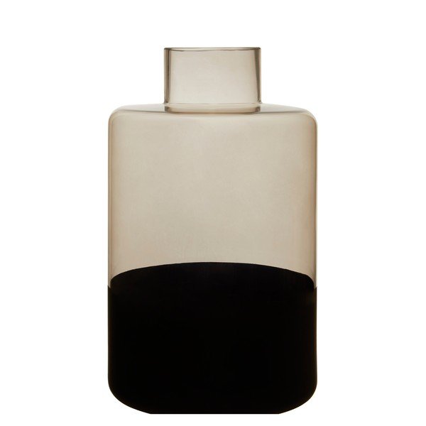 Skleněná váza s černými detaily Premier Houseware Cova, výška 32 cm-image-4