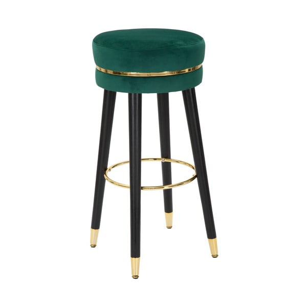 Zelená barová židlička Mauro Ferretti Paris Verde/Gold