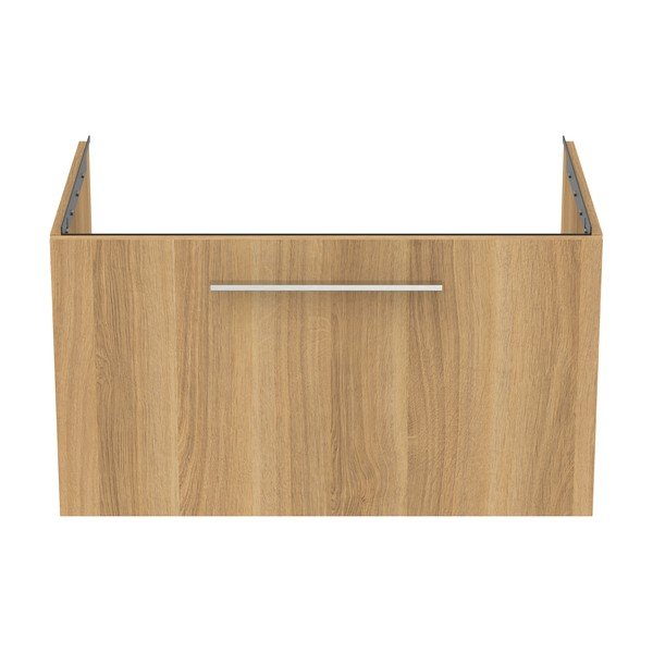 Závěsná skříňka pod umyvadlo v dekoru dubu v přírodní barvě 80x44 cm i.Life B – Ideal Standard-image-2
