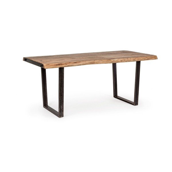 Jídelní stůl s deskou z akácie 90x180 cm Elmer – Bizzotto