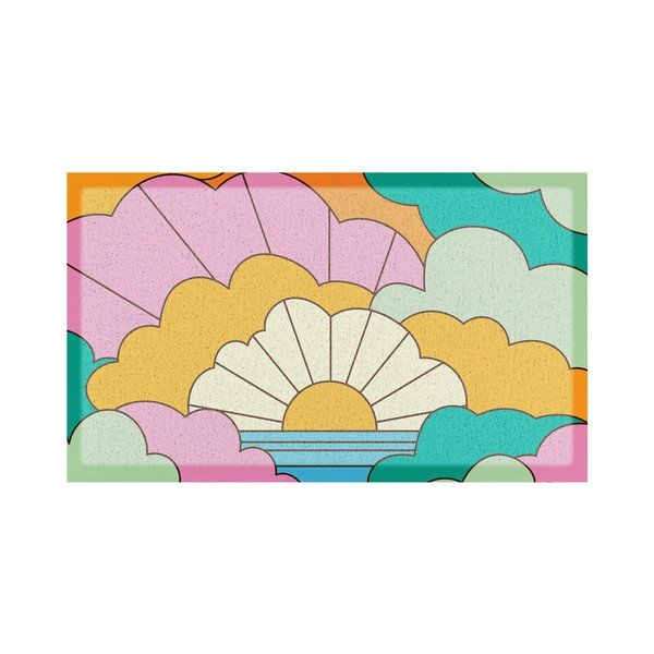 Rohožka z recyklovaného plastu 40x70 cm Elizabeth Olwen  – Artsy Doormats