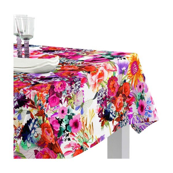 Bavlněný ubrus Happy Friday Basic Flowery, 250 x 150 cm-image-2
