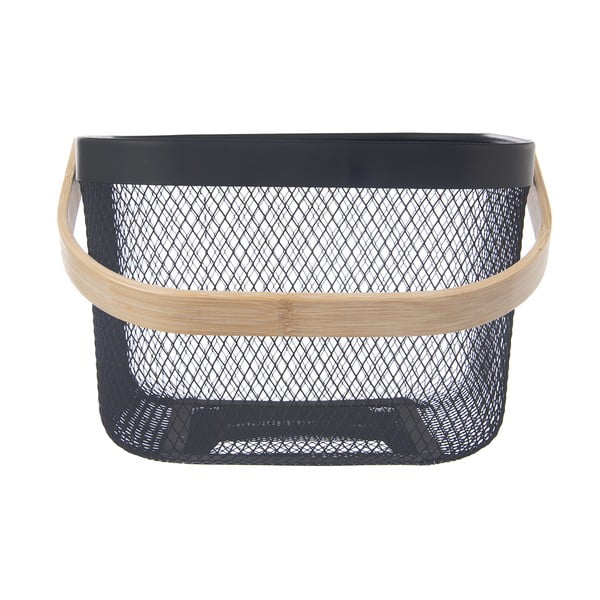 Drátěný kovový košík 24,5x24,5x30 cm Radka – Orion-image-3