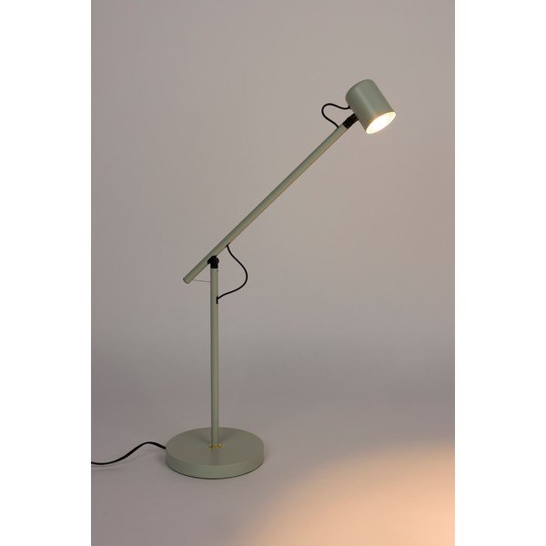 Světle zelená kovová stolní lampa (výška 45,5 cm) Aero – White Label-image-1