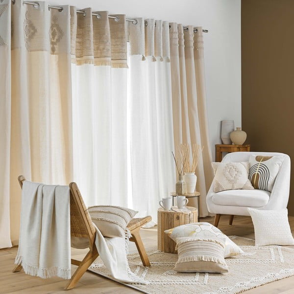 Dekorační polštář s příměsí bavlny 45x45 cm Milano – douceur d'intérieur-image-3