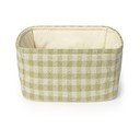 Světle zelený látkový dětský koš na hračky 30x20x20 cm Swan Matcha – Lorena Canals