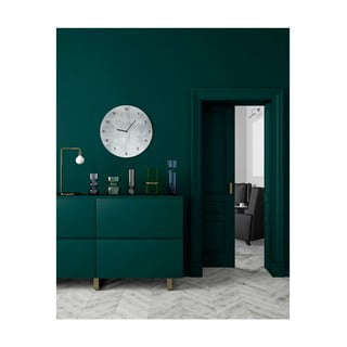 Nástěnné hodiny Styler Glassclock Wall, ⌀ 30 cm