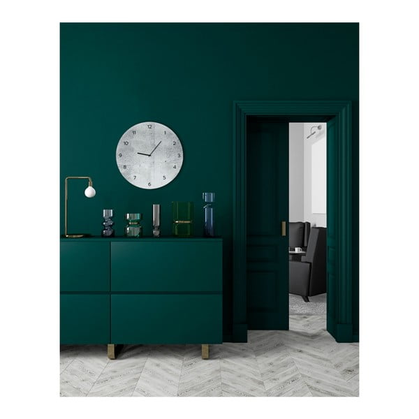 Nástěnné hodiny Styler Glassclock Wall, ⌀ 30 cm-image-1