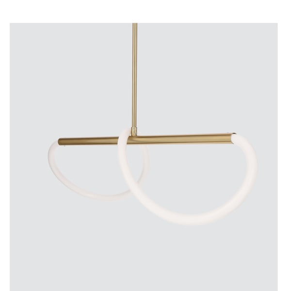 LED závěsné svítidlo ve zlaté barvě Supreme – Candellux Lighting-image-3