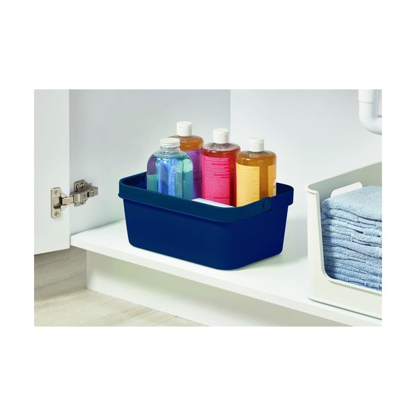 Modrý úložný košík iDesign Eco Tote-image-4