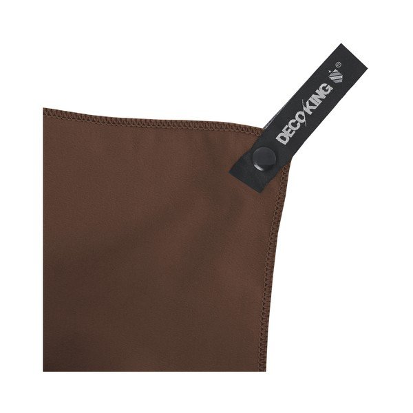 Hnědá rychleschnoucí osuška DecoKing EKEA, 40 x 80 cm-image-4