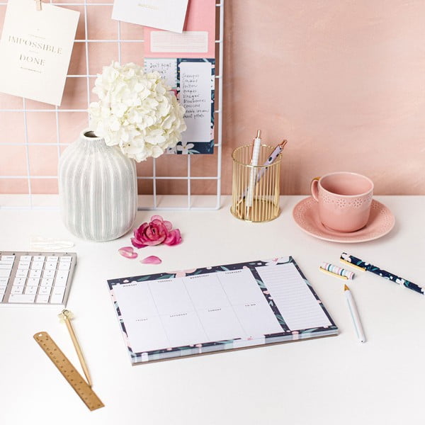 Týdenní plánovač Busy B Navy Blush, 52 stran-image-1