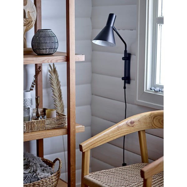 Černé nástěnné svítidlo Edil - Bloomingville-image-1