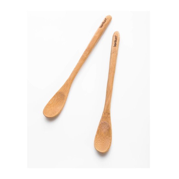 Sada 2 bambusových lžiček na latté Bambum Legro-image-2