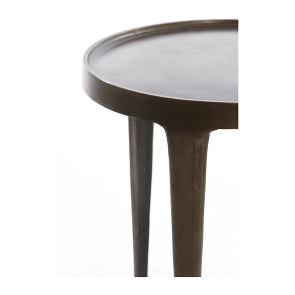 Kovový kulatý odkládací stolek ø 43 cm Tobias – Light & Living-image-4