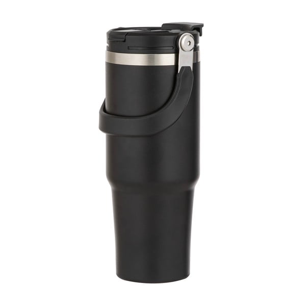 Černá cestovní nerezová lahev 1 l Eco – Ladelle