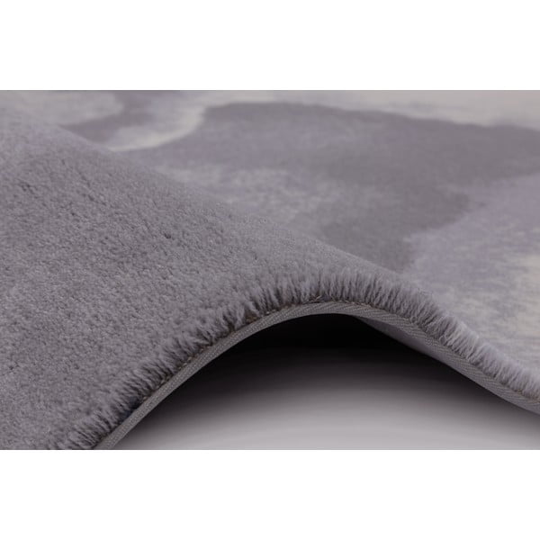 Šedý vlněný koberec 133x180 cm Cirrus – Agnella-image-2