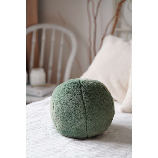 Dekorační polštář z mikroplyše ø 25 cm Top – Mioli Decor-image-1