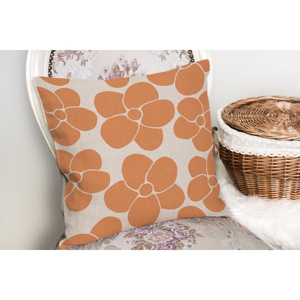 Povlak na polštář 43x43 cm Orange Meadow – Mila Home-image-1