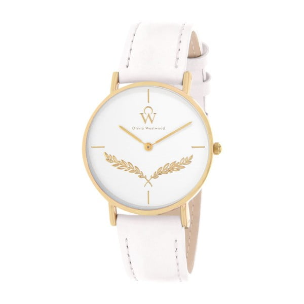 Dámské hodinky s řemínkem v bílé barvě Olivia Westwood Teressa