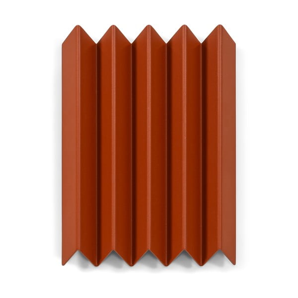 Kovový nástěnný věšák v cihlové barvě Sensu – Spinder Design