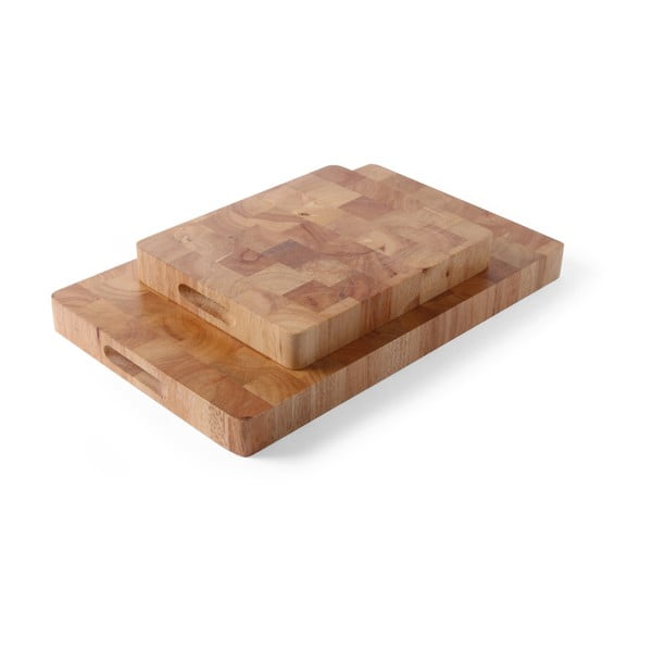 Dřevěné prkénko na krájení Hendi, 52,7 x 32,2 cm-image-1