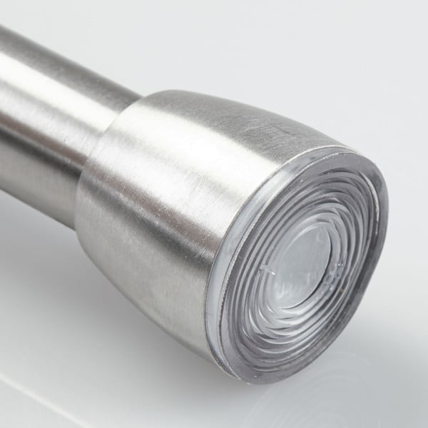 Tyč na sprchový závěs 127 - 220 cm ve stříbrné barvě Forma L – iDesign-image-1