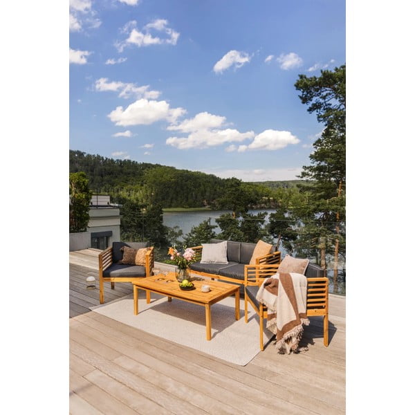 Bílý/béžový venkovní koberec 230x160 cm - NORTHRUGS-image-3